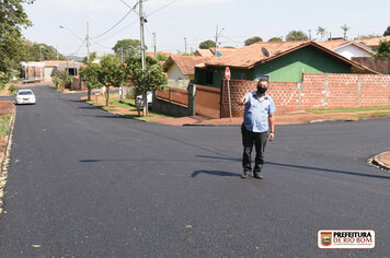 Prefeitura entrega recape asfáltico no bairro Pôr-do-Sol