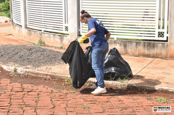 Comitê de Combate à dengue realiza mutirão de limpeza