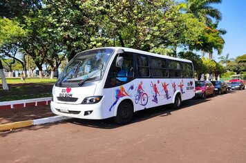 Secretaria de Esporte, Turismo e Lazer de Rio Bom ganha ônibus