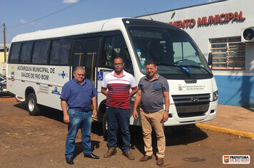 Rio Bom recebe novo ônibus para a saúde