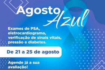 Rio Bom conscientiza os homens com a campanha Agosto Azul