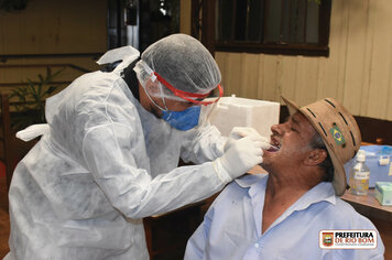 Autarquia de Saúde realiza testes de Covid-19 em idosos do Lar São Vicente de Paulo