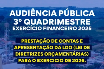 Prefeitura de Rio Bom participa de Audiência Pública para prestação de contas e apresentação da LDO 2026