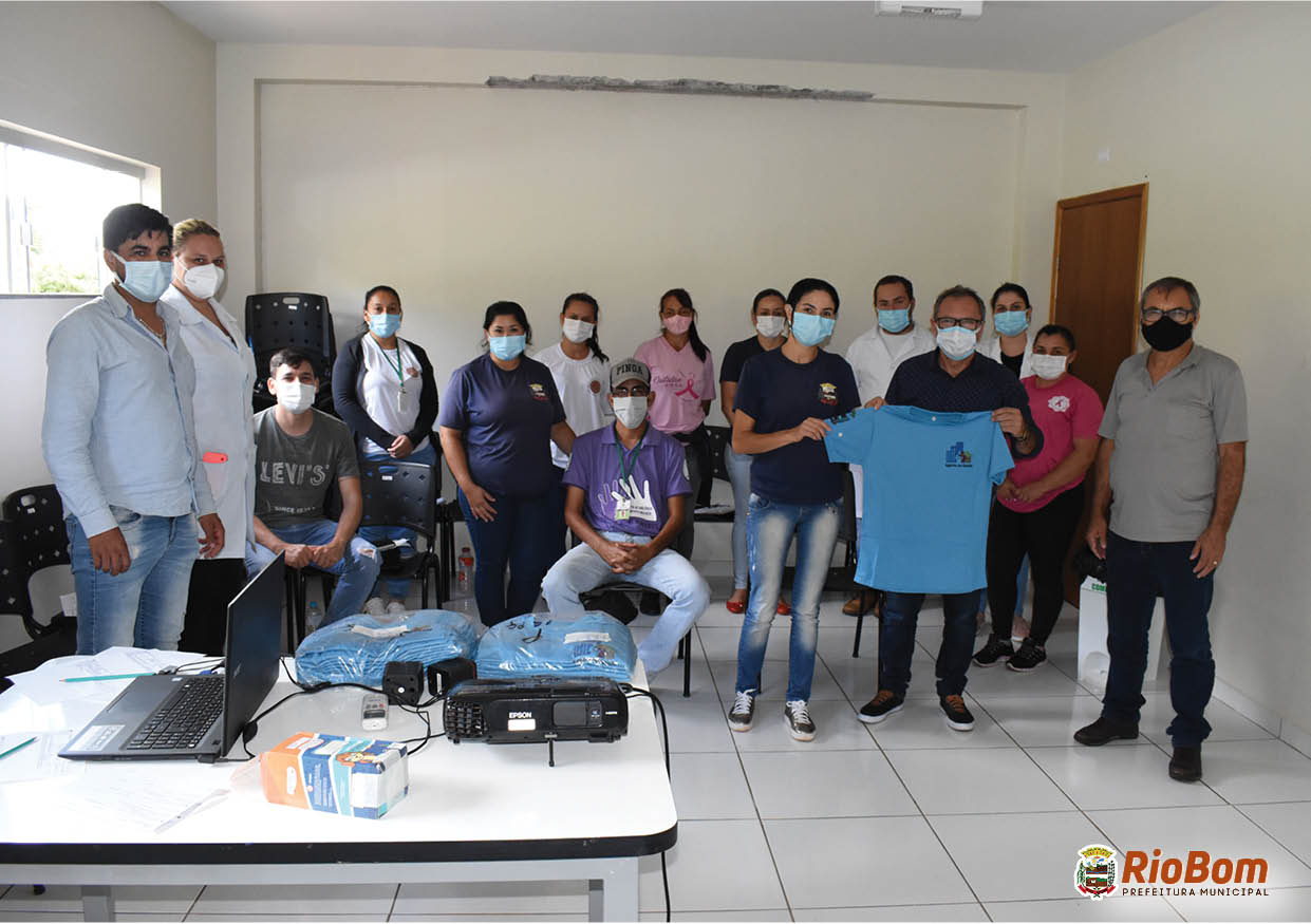 Prefeito participa de Capacitação de profissionais de Saúde