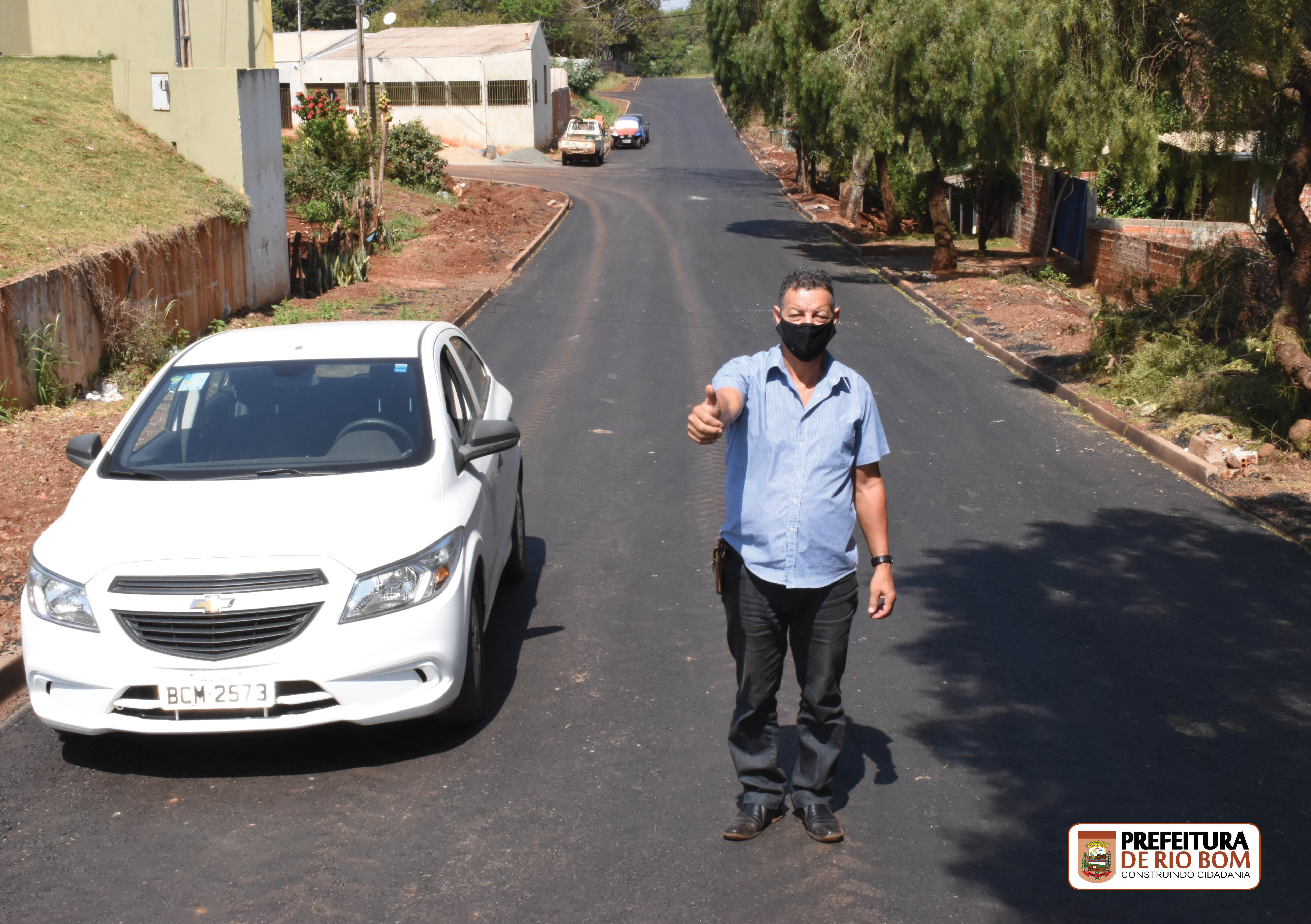 Prefeitura entrega novas ruas totalmente asfaltadas