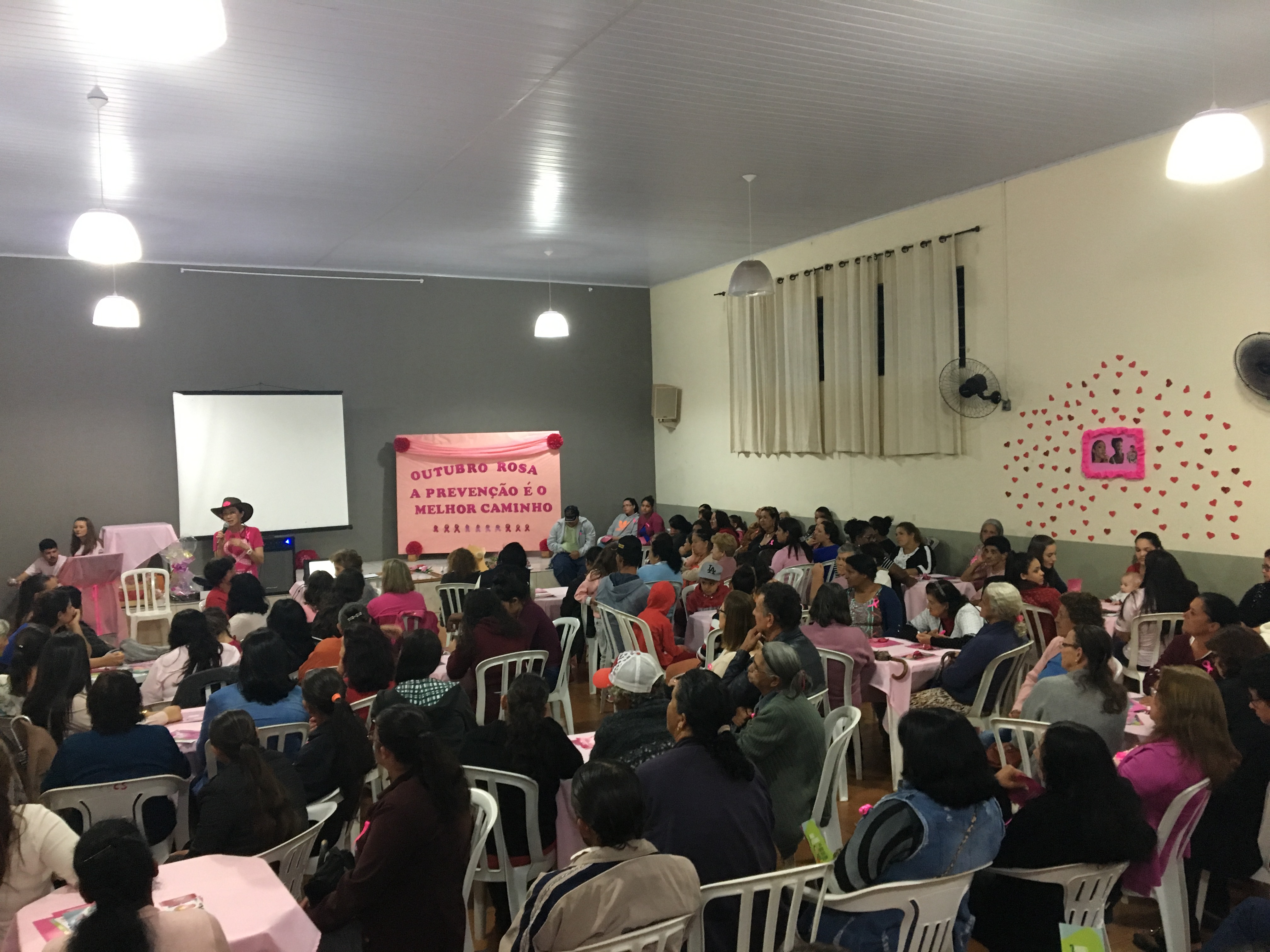 Autarquia Municipal de Saúde reúne 200 pessoas em evento de prevenção ao câncer da mulher