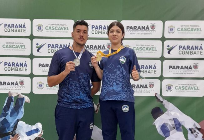Kung-fu: Rio Bom leva ouro e prata no 3º Paraná Combate