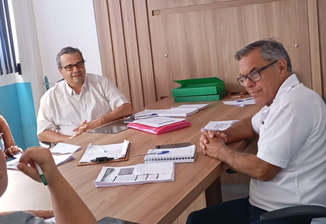 A Secretaria  Municipal de Saúde de Rio Bom recebe equipe da 16ª Regional de Saúde para tratar do projeto Mais Saúde no Campo