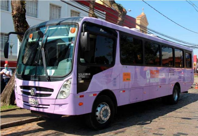 Ônibus Lilás fará atendimento no dia 14 de março em Rio Bom