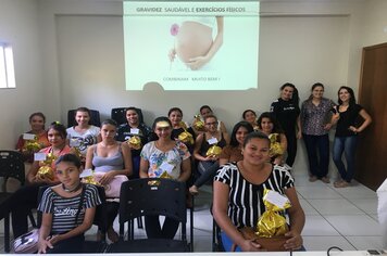 Gravidez saudável é tema no Grupo das gestantes