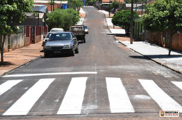 Rua morta ganha recape asfáltico
