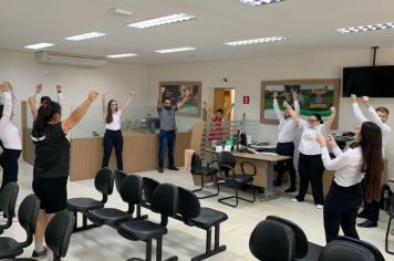 Saúde de Rio Bom inicia projeto de ginástica laboral