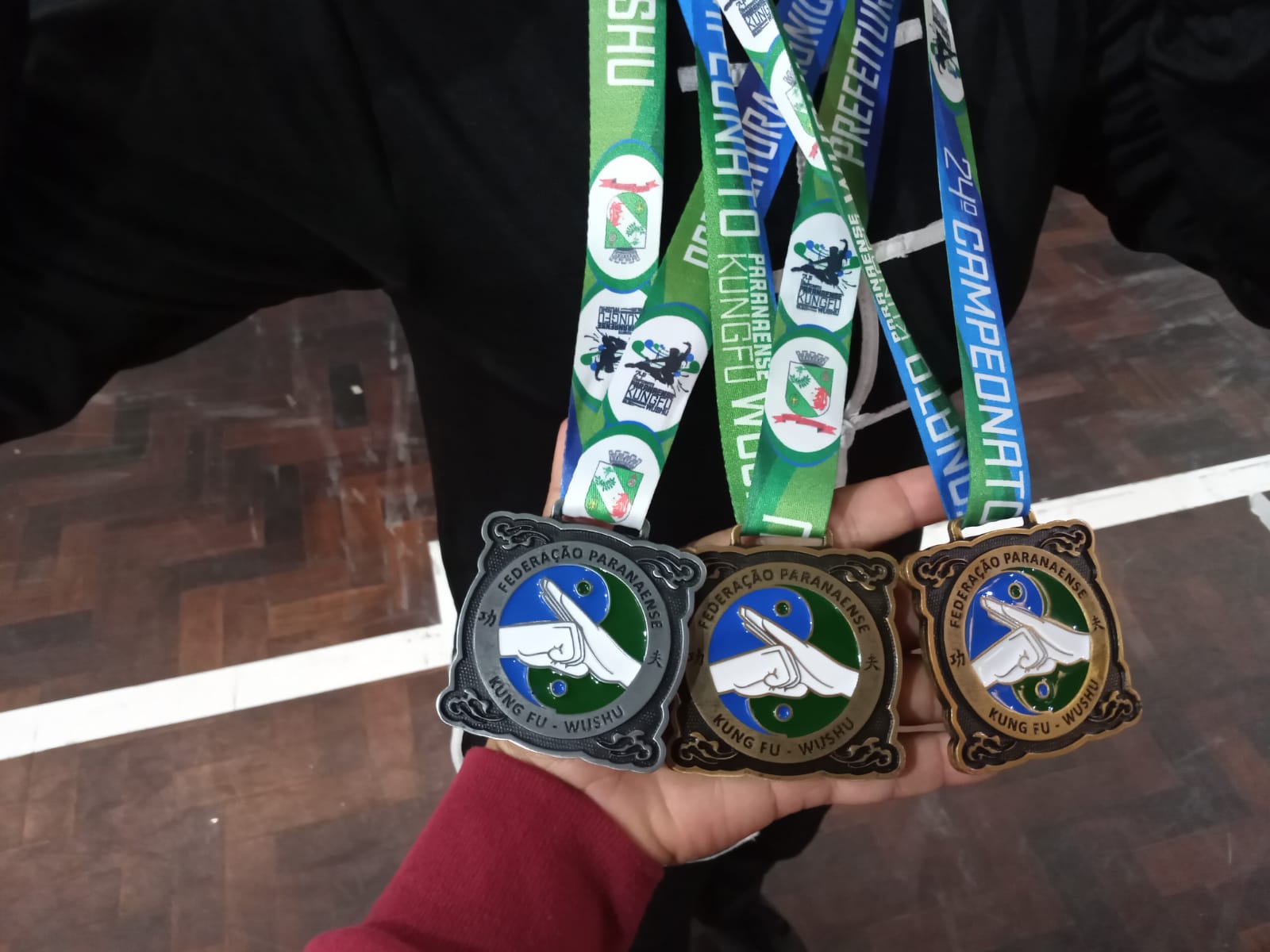 Aos 12 anos, atleta raiz de Rio Bom é campeã paranaense de Kung Fu Wushu
